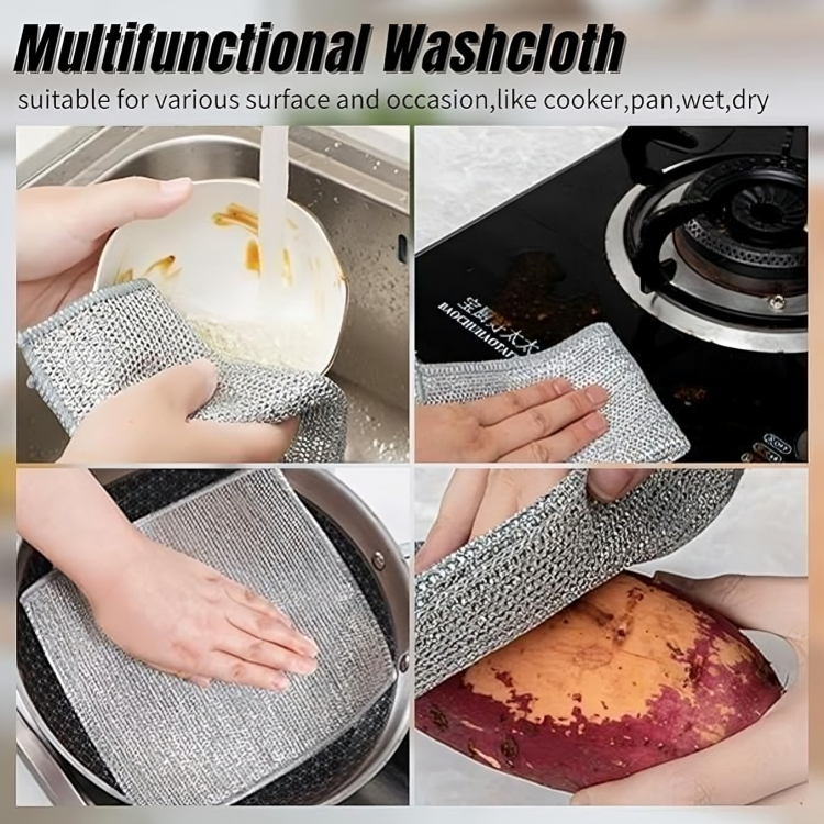 Multipurpose Wire Dishwashing Rags (Special Festive Offer Edition)
