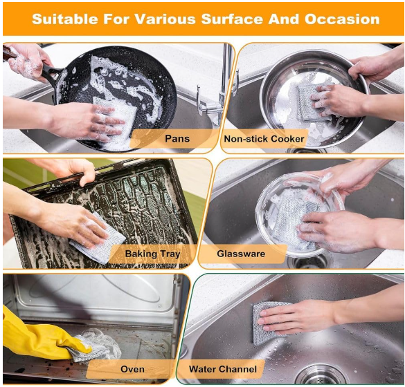 Multipurpose Wire Dishwashing Rags (Special Festive Offer Edition)