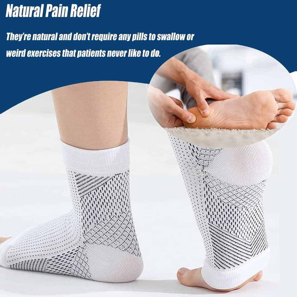 PainReliefPro™ Neuropathy Bamboo Compression Socks for Relief from Swollen Feet and Ankles ( BUY 1 GET 1 FREE )