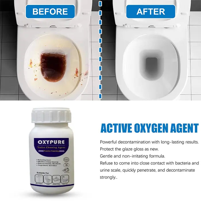 OxyPure Toilet Cleaning & Foaming Agent 100 gm - Buy 1 + Get 1 FREE